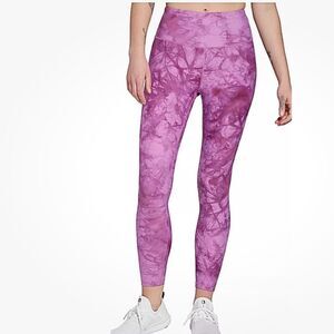 Calia by Carrie Underwood Energize lilac fields tie dye active leggings size XS